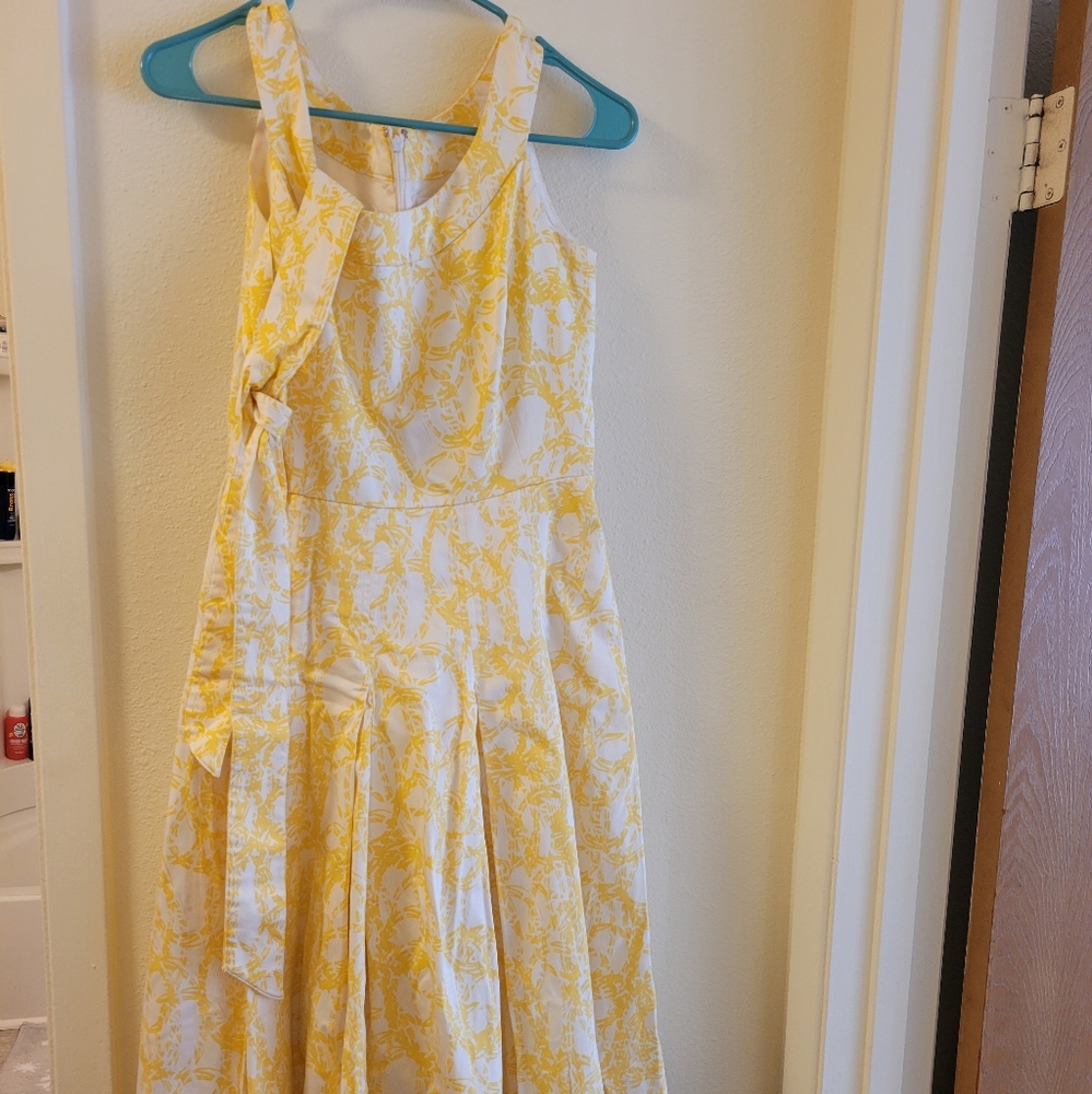 Calvin Klein Yellow dress size 2